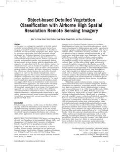 In this paper, we evaluate the capability of the high spatial resolution