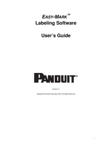 Easy-Mark Labeling Software