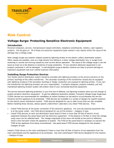 Voltage Surge: Protecting Sensitive Electronic Equipment