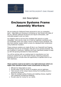 Enclosure Systems Frame Assembly Workers