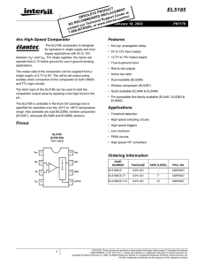 Datasheet - Intersil