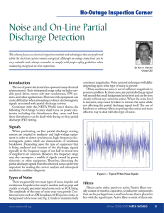 Noise and On-Line Partial Discharge Detection