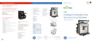 iVB Intelligent Embeded Pole Vacuum Circuit Breaker