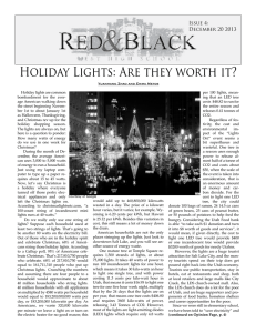 Holiday Lights: Are they worth it?