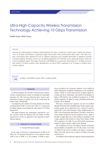 Ultra-High-Capacity Wireless Transmission Technology