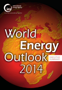 World Energy Outlook 2014, Executive Summary