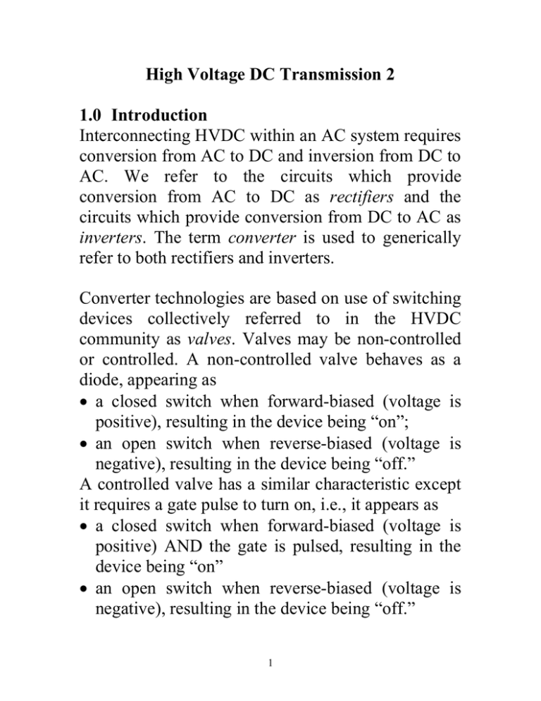 High Voltage DC Iowa State University
