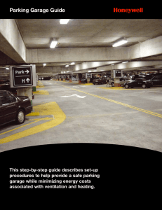 Parking Garage Guide - Honeywell Analytics