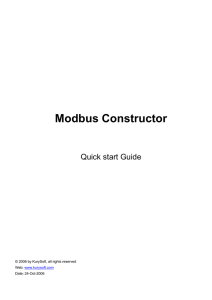 Modbus Constructor