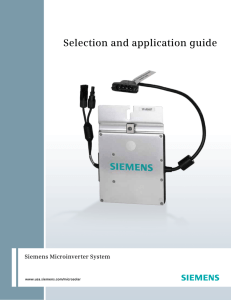 Selection and application guide Selection and application