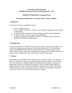 MOSFET Lab2 - SEAS - University of Pennsylvania