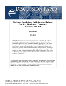 The Laws, Regulations, Guidelines, and Industry Practices