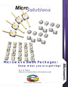 Microwave Diode Packages