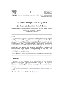 IR and visible light face recognition