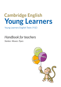 Young Learners Handbook for Teachers