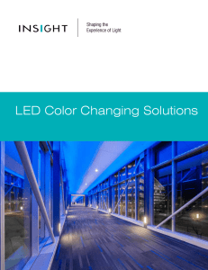 LED Color Changing Solutions