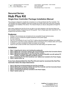 Hub Plus Kit