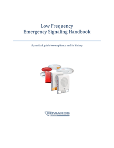 Low Frequency Emergency Signaling Handbook
