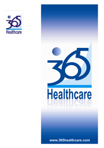 365 healthcare company brochure 2015.pub