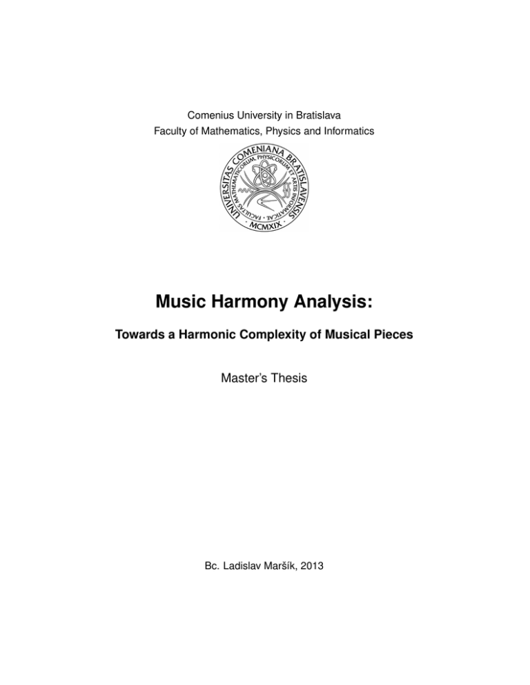 music harmony research paper