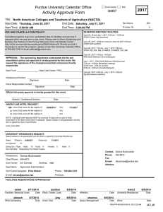 Activity Approval Form 2017