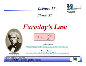 Faraday`s Law