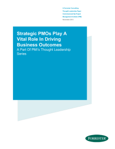 PMOs Play Vital Role in Driving Business Outcomes