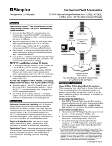 Fire Control Panel Accessories