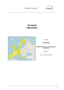 EUROSION Case Study: De Haan (Belgium)