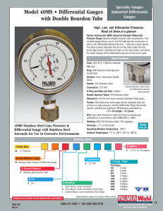 Product Specifications - Palmer Wahl Instrumentation