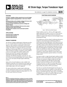 3B20 Data Sheet - SCS Embedded Tech