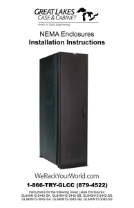 NEMA Enclosures Installation Instructions WeRackYourWorld.com