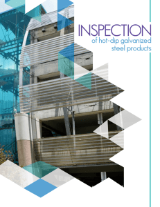 Inspection of Hot-Dip Galvanized Steel Products