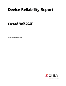 Device Reliability Report, Second Half 2015 (UG116)