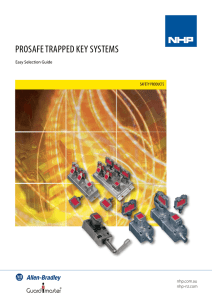 prosafe trapped key systems