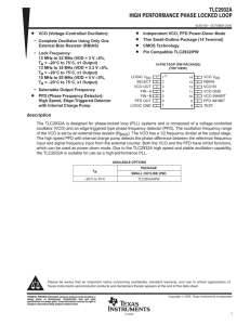 TLC2932A - Texas Instruments