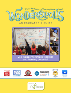 Use Wonder to unlock teaching and learning potential