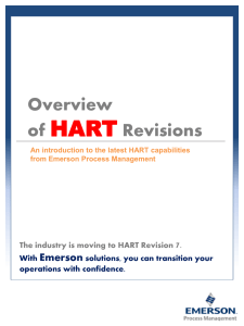 Overview of HART Revisions