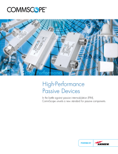 High-Performance Passive Devices