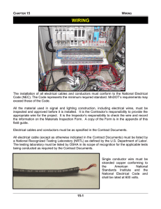 C 15 WIRING WIRING