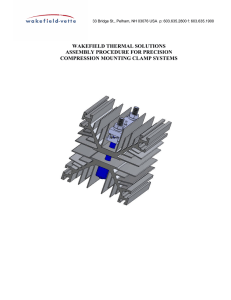 wakefield thermal solutions assembly procedure - Wakefield