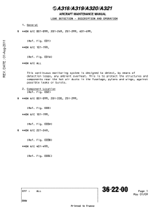 A320 Bleed Leak System Chap 36