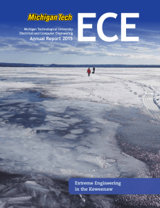 Annual Report 2015 ECE - Michigan Technological University