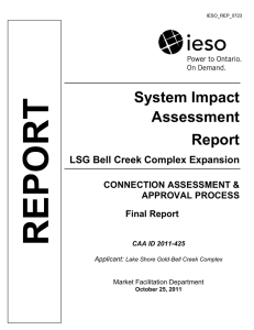 SIA Report-LSG Bell Creek Complex Expansion