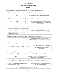 Sample Responses Q8 - AP Central