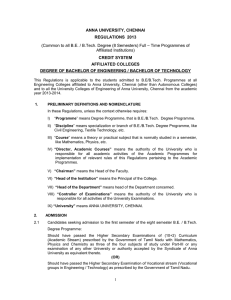 Regulations 2013 - Anna University