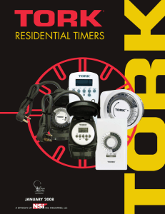 RESIDENTIAL TIMERS