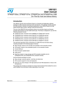 STM32F105xx, STM32F107xx, STM32F2xx and STM32F4xx USB