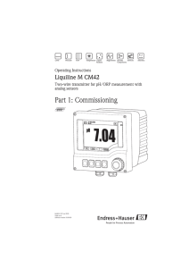 Liquiline M CM42 - Endress+Hauser Portal