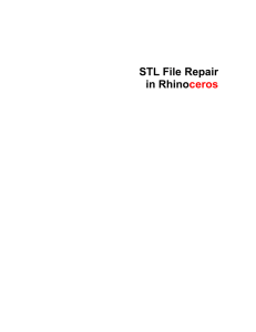 rhino stl repair guide
